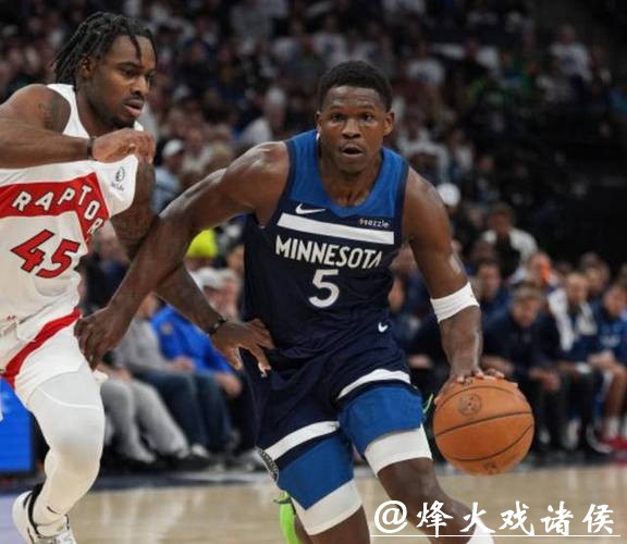 兰德尔24分森林狼擒猛龙 骑士7人上双大胜奇才